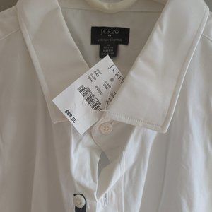 Unworn J Crew White Buttondown